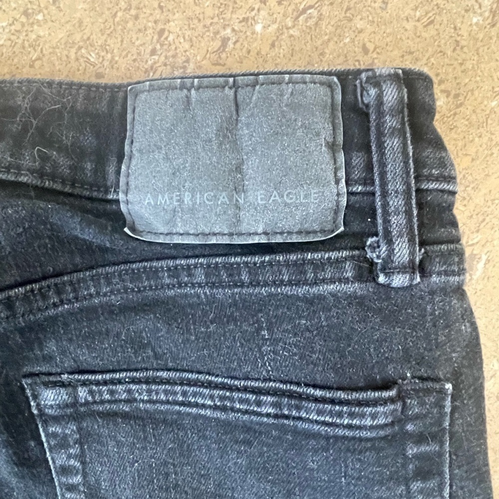 American Eagle Outfitters Black AirFlex+ Jeans - Picture 7 of 8